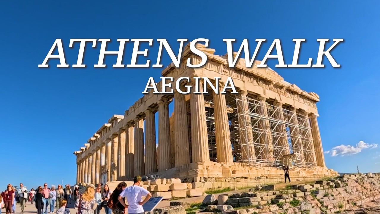 Athens + Aegina Island Day Trip | Acropolis, Piraeus Ferry, Aegina Town (Greece)