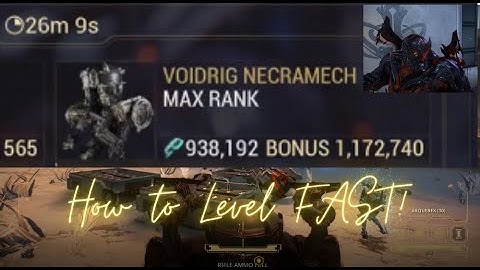 How to level Nechramech under 30 min! Fastest Way!
