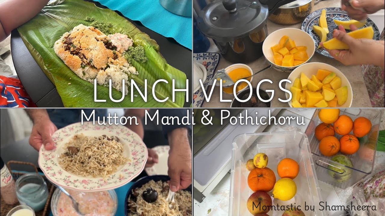 Обед Влоги | Легкая баранина Манди | Потихору | Организация моего холодильника | Момтастик от Шам...