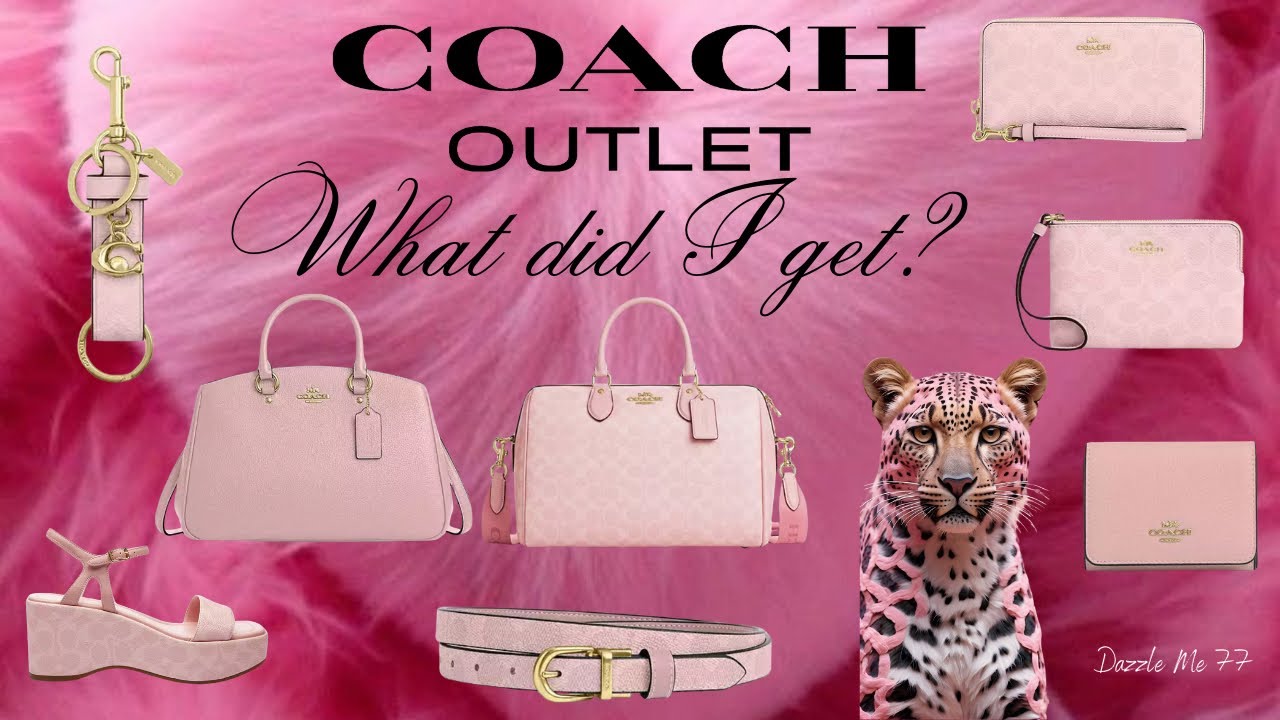 COACH Powder Pink Drop🩷💕What did I get?