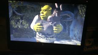 Shrek Arrow Scene Blue Flower Red Thorns