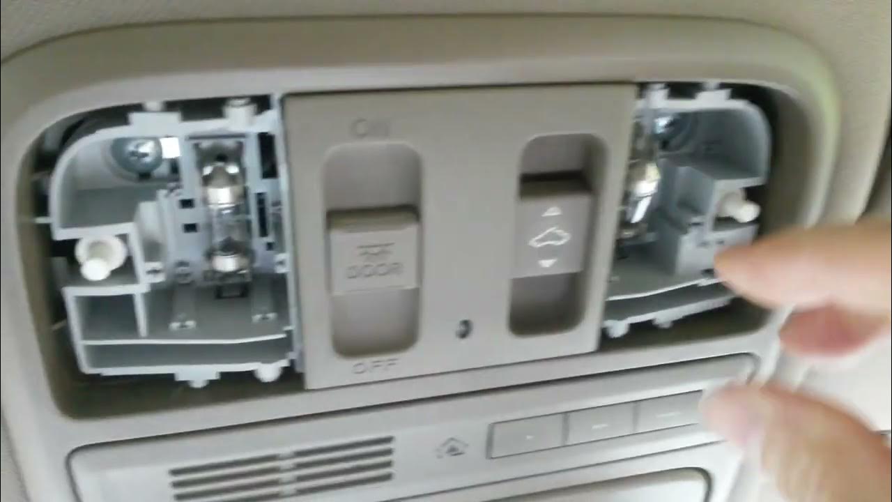 Honda Pilot Map Lights Not Working - YouTube