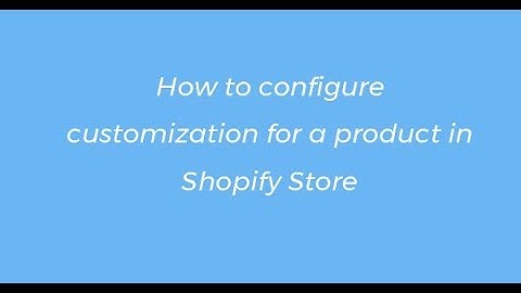 Productimize - Shopify Backend Demo