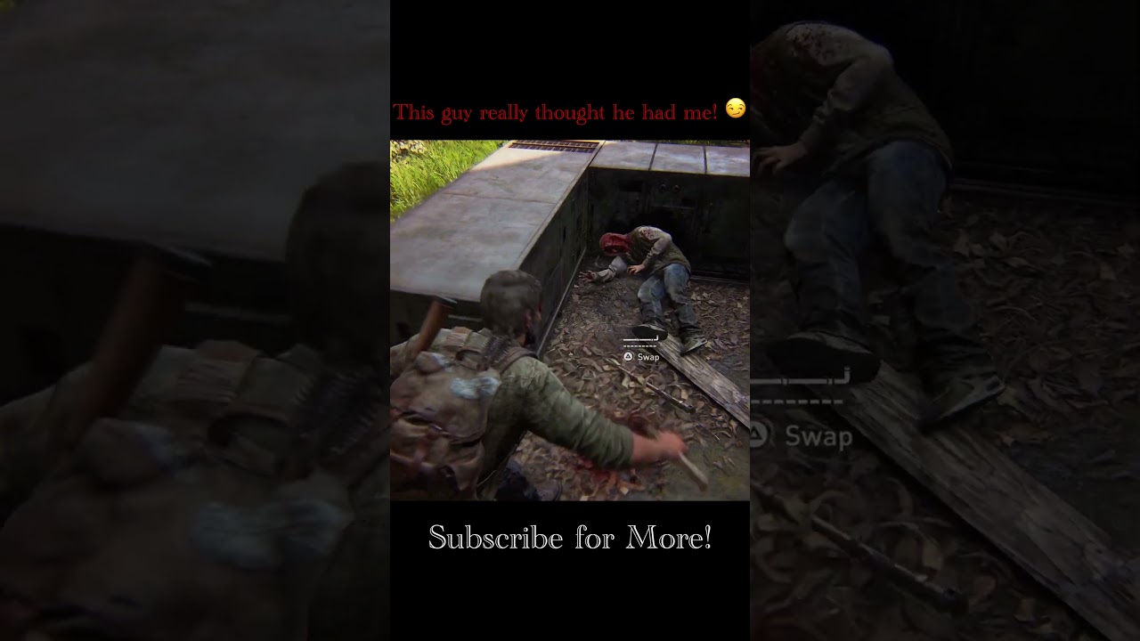 Epic Sneak Attack Fail! 😏 | The Last of Us Part 1 Shorts 