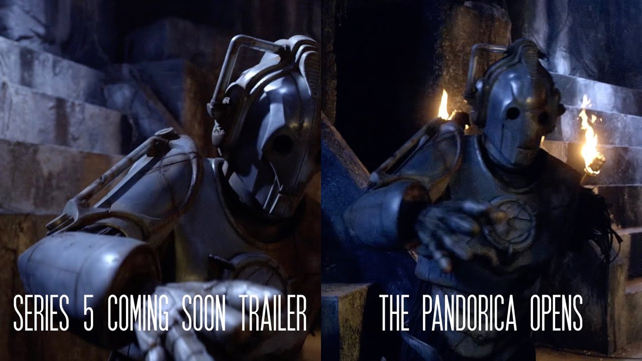 Doctor Who: The Pandorica Opens - Cyberman shot comparison - YouTube