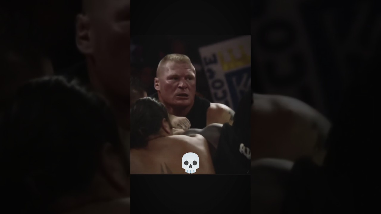 Brock Lesnar vs Undertaker Biggest Fight Brawl in WWE History Edit #brock #undertaker #phonk #edit
