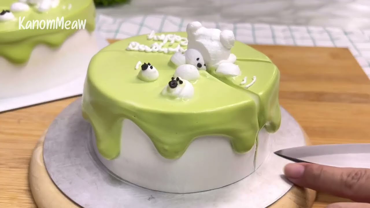 เค้กชาเขียวมัจฉะครีมสด หอมหวานละมุน|Kanommeaw