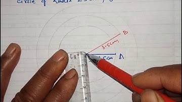 Revision of Chapter -13 Practical Geometry Class 6th