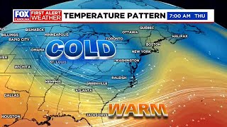 First Alert Weather Day Thursday for blustery cold and possible mountain snow