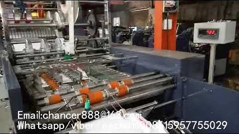 pocket envelope making machine with peel and seal