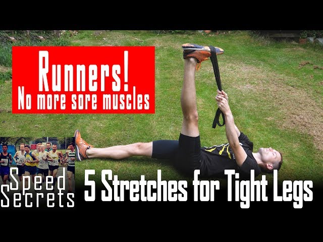Stretches for tight legs: 5 resistance band exercises 