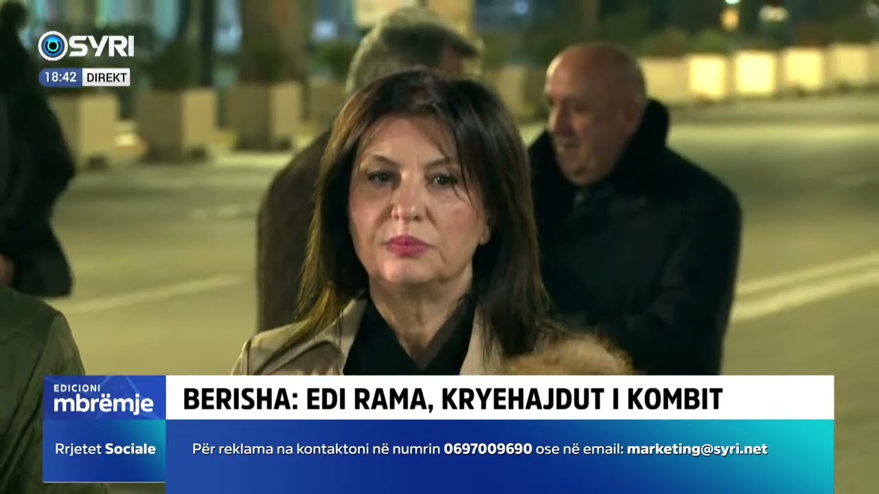 Berisha: Rama sfidoi shqiptarët e ndërkombëtarët, u tha se lufta kundër korrupsionit është më e...