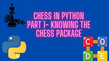 Chess in python part 1 Knowing the chess package