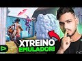 💚 X-TREINO DA LOUD EMULADOR!! CODIGUIN DO DUNK MASTER?? 🔴 FREE FIRE - AO VIVO 💚 LOUD JORDAN