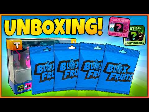 Opening Official BLOX FRUITS Plush Toys and CODES #roblox