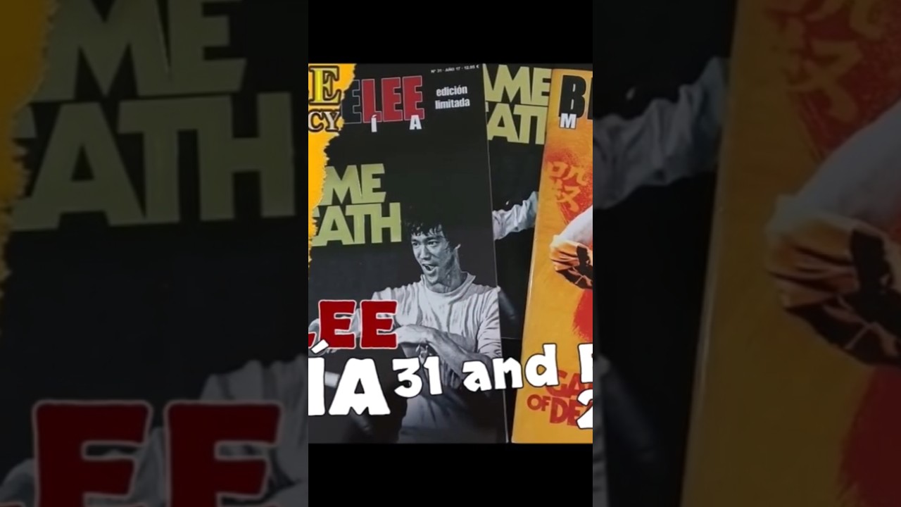 brucelee BRUCE LEE MANIA 31 and EXTRA G.O.D. 2024 MAGAZINE