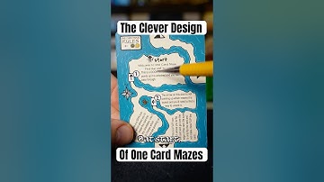 One Card Mazes 🧩 #deckofdmthings #diy #maze #dnd #giftideas #review