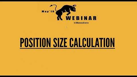 How I position size & calculate my stop loss (Studio sound quality)