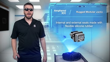 Amphenol Harsh Environment Modular Jack Connectors