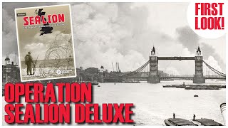 Operation Sealion Deluxe Edition First Look |  Decision Games | World War 2 |  Wargame Boardgame screenshot 1