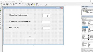 VISUAL BASIC ARITHMETIC OPERATIONS