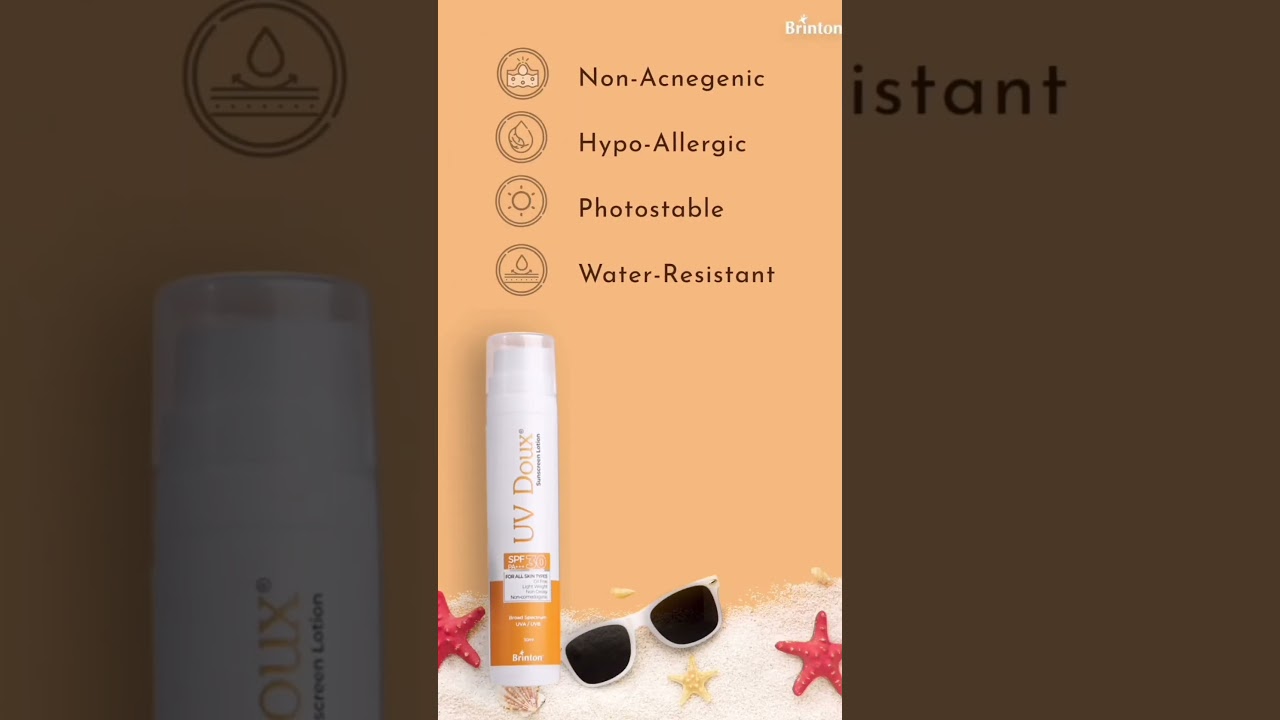 UV Doux Sunscreen lotion - Stay flawless and protected with a formula that loves your skin