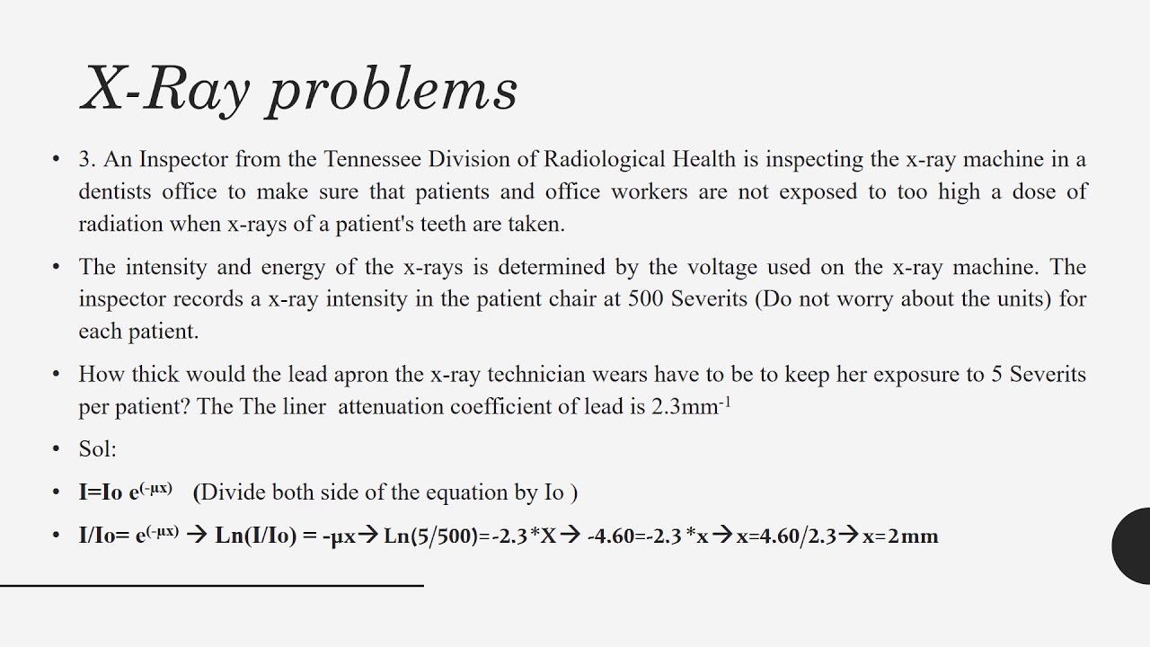Xray (part 3) problems x ray YouTube