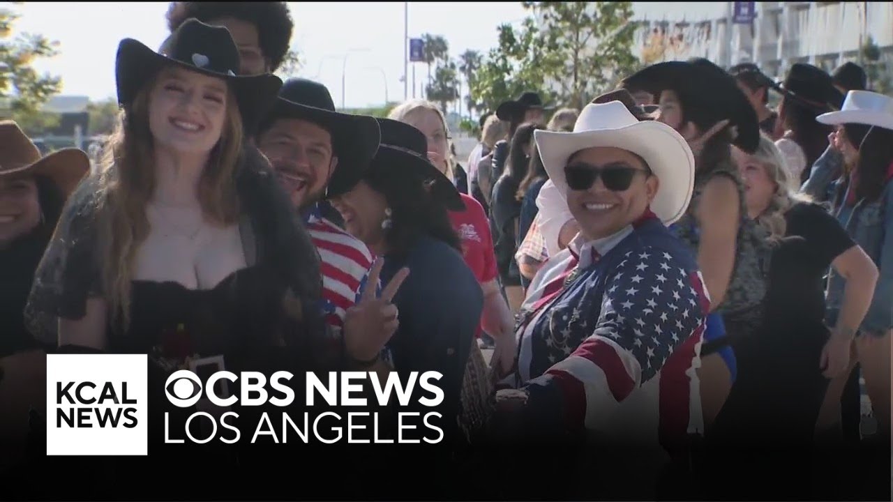 Beyoncé fans line up at SoFi Stadium for her Cowboy Carter tour