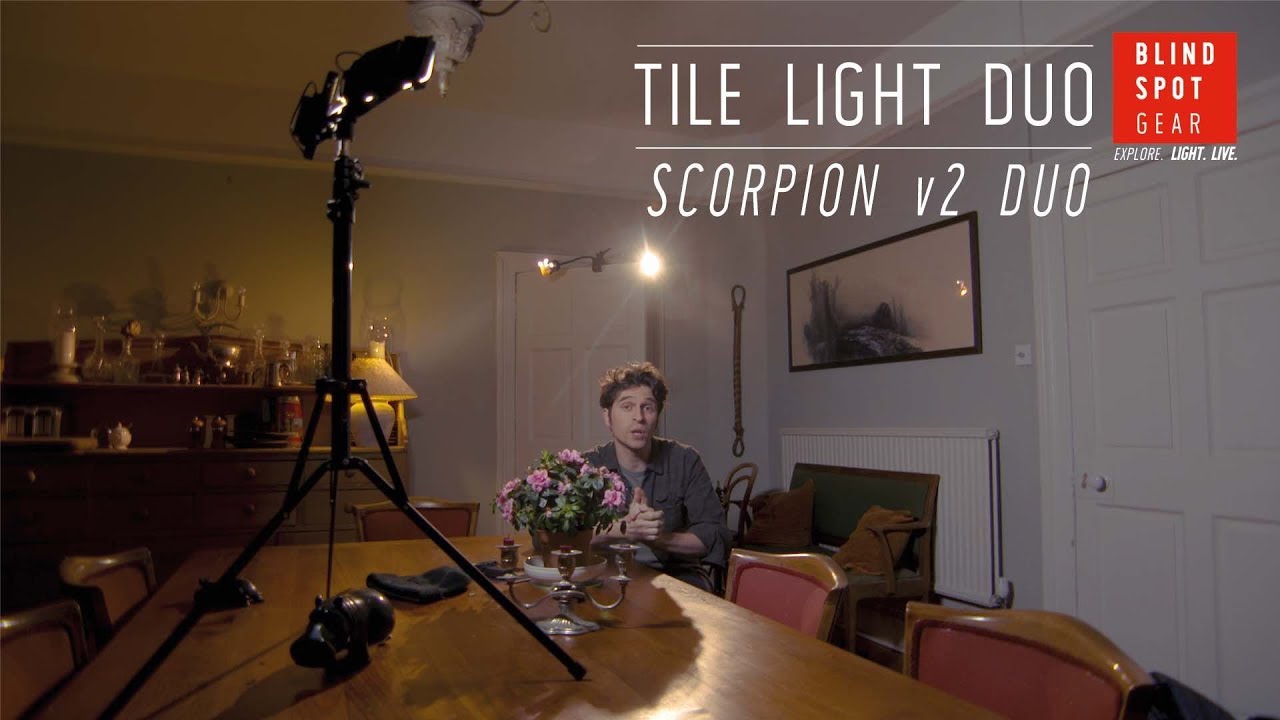 Scorpion v2 Duo and the Tile Duo lighting an interview