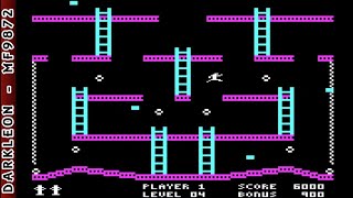 Jumpman © 1984 IBM - PC DOS - Gameplay screenshot 3