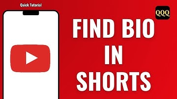 How To Find Bio In YouTube Shorts