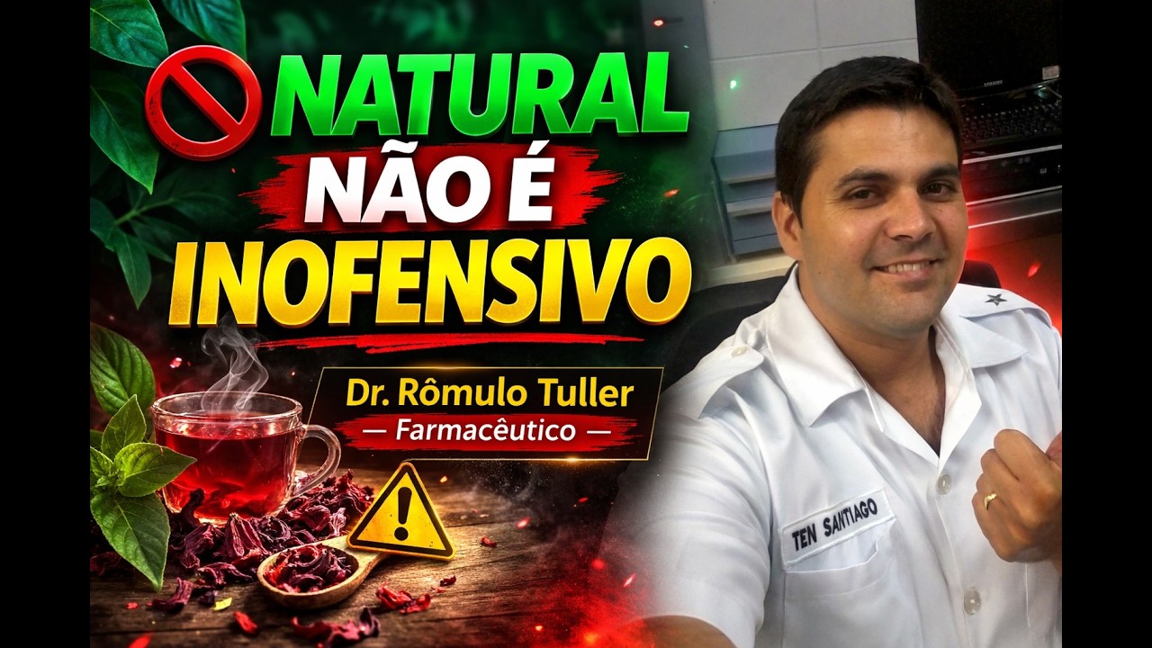 NATURAL NÃO É INOFENSIVO  O QUE NINGUÉM TE CONTA SOBRE CHÁS