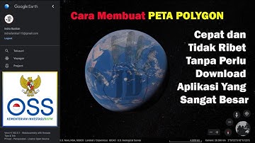 Tutorial Membuat PETA POLYGON Format SHP sebagai syarat pembuatan KBLI di OSS RBA