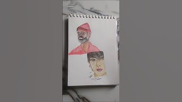BTS💜 V #bts #bts army#painting#short