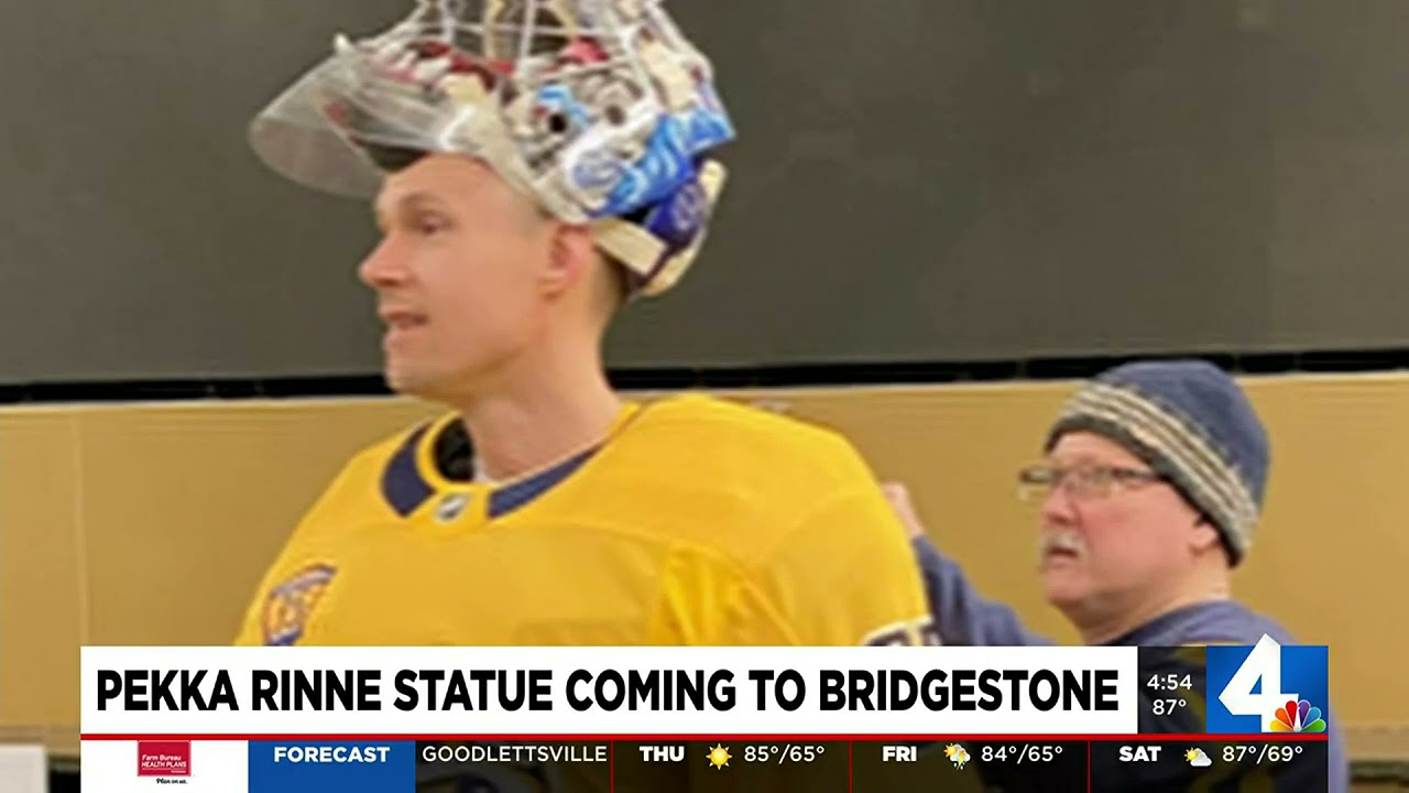 Pekka Rinne statue for Nashville Predators star goalie