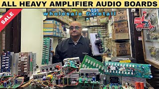 Cheapestamplifier heavy audio board & panel | class d | perfect | old lajpat rai electronic market