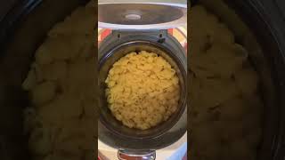 Rice cooker macaroni and cheese