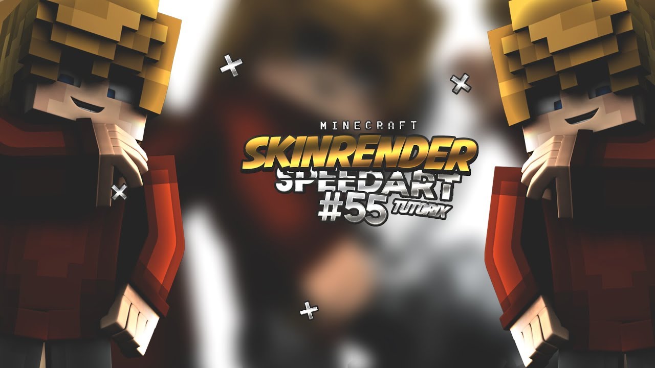 Minecraft Skinrender Speedart → [055] 🔖 by Tutorix