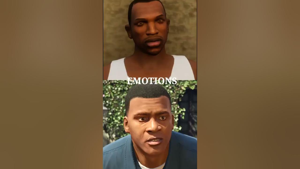 CJ VS FRANKLIN | GTA 5 VS GTA SA