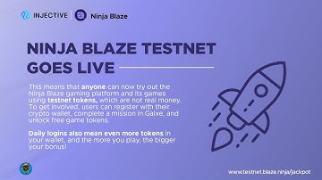 How to position yourself for possible #airdop on ninja blaze