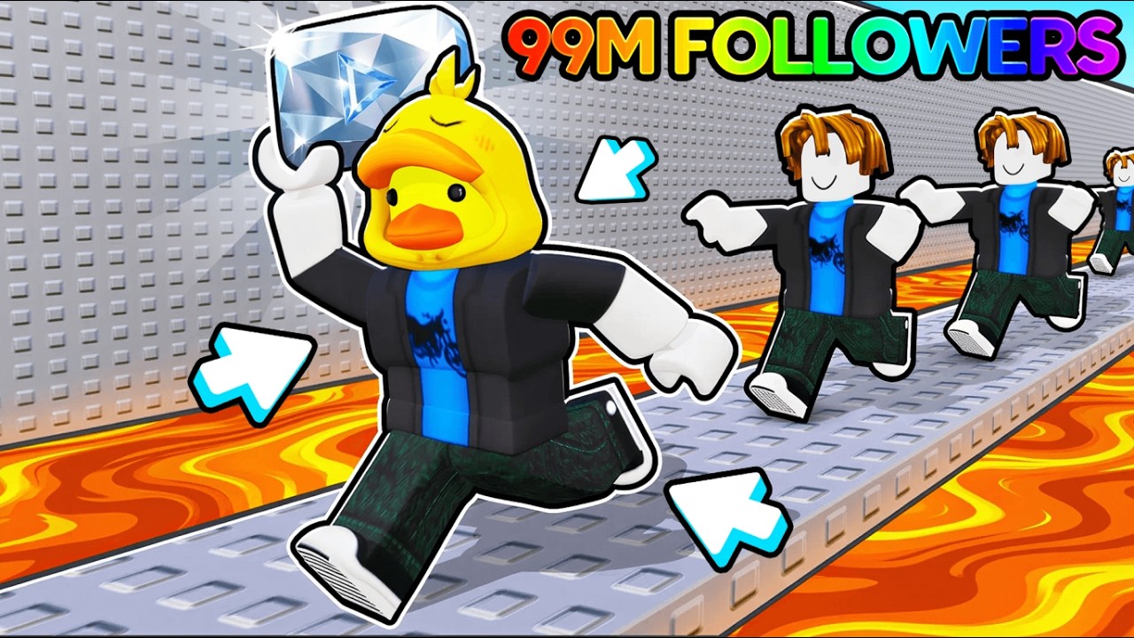 Every Second +1 FOLLOWER in Roblox!