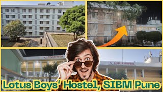 INSIDE Lotus Boys' Hostel SIBM Pune! FULL Infrastructure Tour 🏢 Facilities #Lavale #hilltop