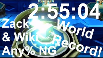 [Former WR] Zack & Wiki Any% NG Speedrun 2:55:05