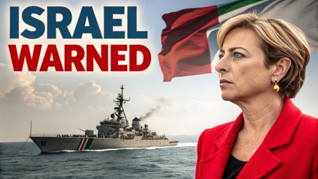Italy Sends Warship to Protect Gaza Aid Convoy, Warns Israel