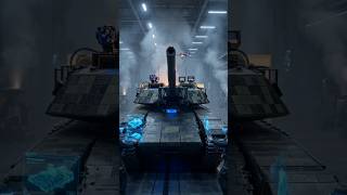 The future of armored warfare is here. the AbramsX go from advanced factory assembly to battlefield