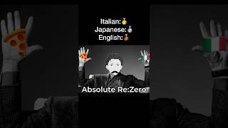 ReZero Season 4 Patrasche’s Italian Dub 👹