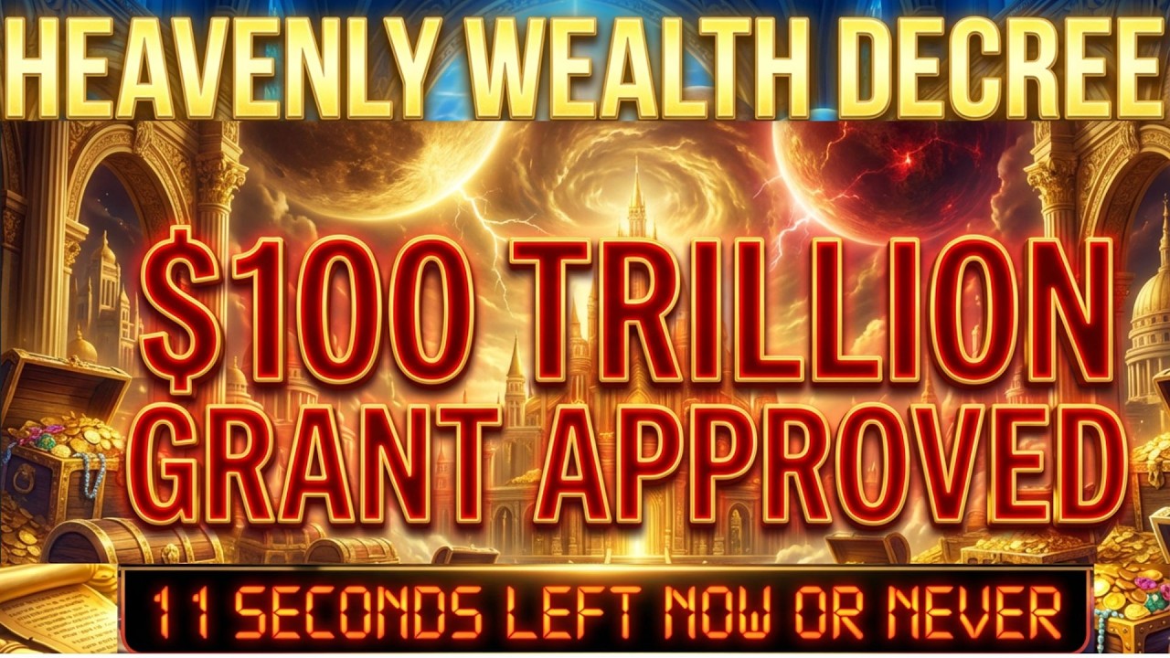 HEAVENLY WEALTH DECREE ACTIVATED | The Discipline That Unlocks Financial Breakthrough #godspromises