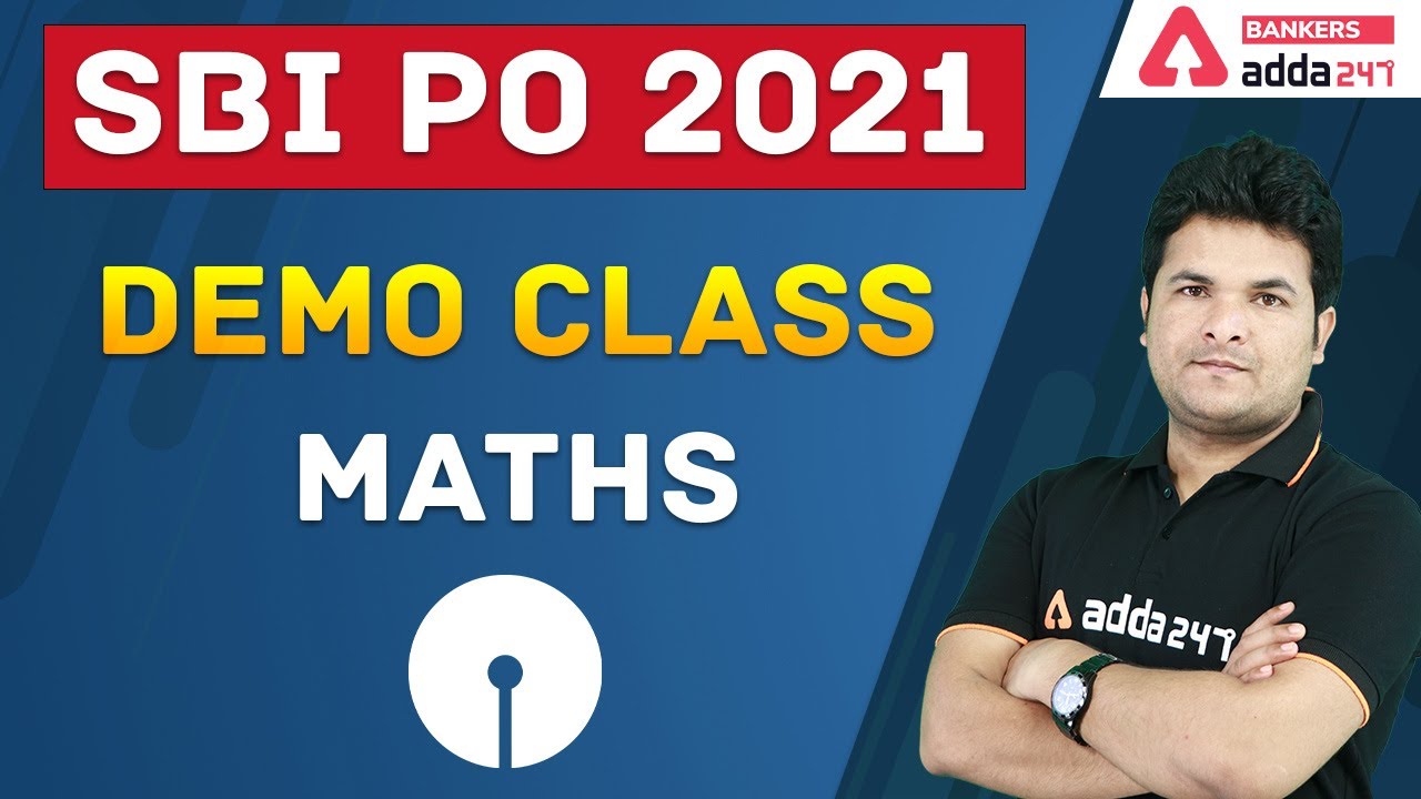 SBI PO 2021 Demo Class Math
