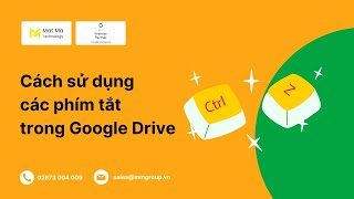 Cách Sử Dụng Các Phím Tắt Trong Google Drive