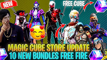 FREE FIRE MAGIC CUBE STORE UPDATE | MAGIC STORE UPDATE IN FREE FIRE | NEW MAGIC STORE BUNDLES